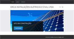 Desktop Screenshot of orcaeng.com.br